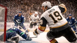 Smith inscrit le but décisif, les Golden Knights battent de justesse les Canucks en difficulté