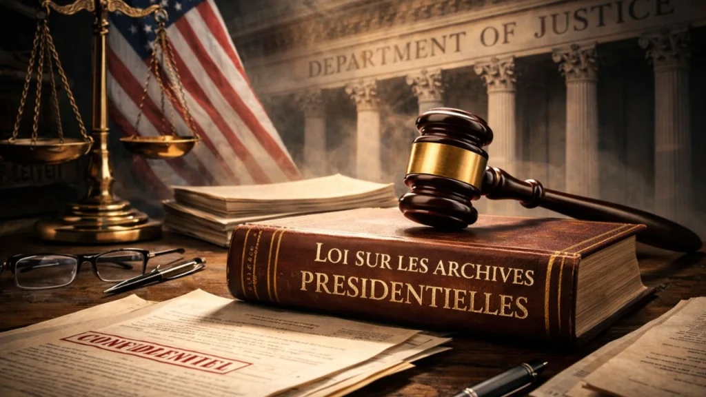 Une action en justice conteste un mémo du ministère de la Justice qui a déclaré la loi sur les archives présidentielles inconstitutionnelle