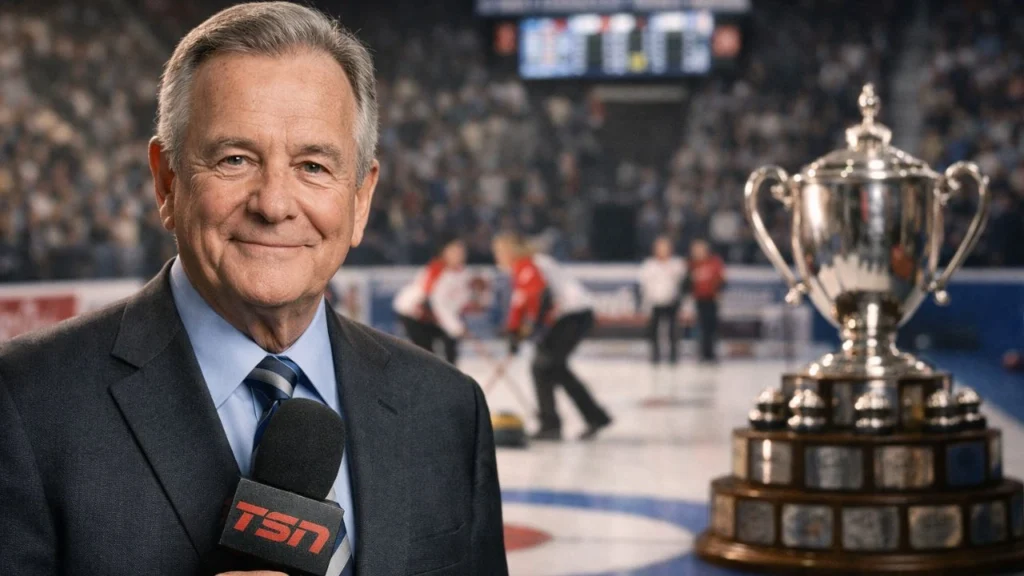 Vic Rauter, voix emblématique du curling sur TSN, annonce sa retraite après 53 ans de carrière