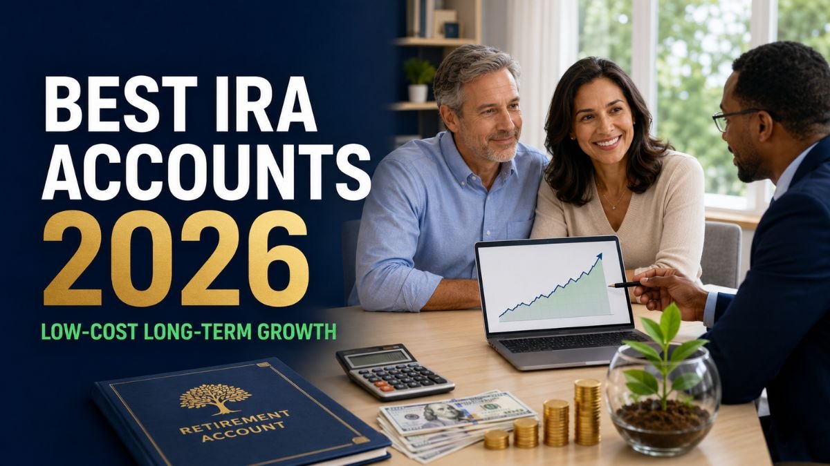 Best IRA Accounts For Retirement Savers In 2026 - Low-Cost Options For Long-Term Growth