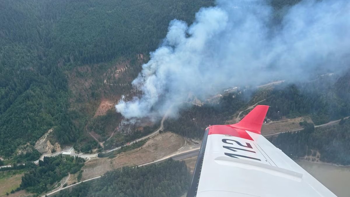 Out-of-Control Wildfire Near Boston Bar, B.C., Grows Beyond 12 Square Kilometres